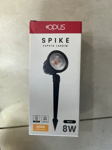 21 Luminárias spike espeto jardim Opus 3000k