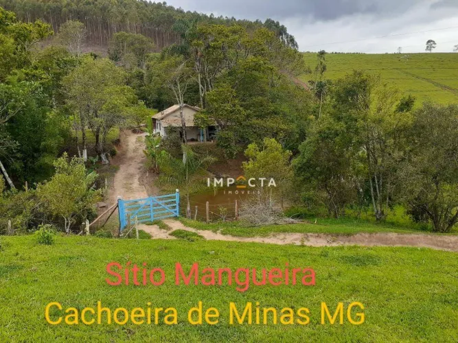 Sítio com 2 dormitórios à venda, 169400 m² por R$ 1.500.000 - Cachoeira de Minas - Cachoei