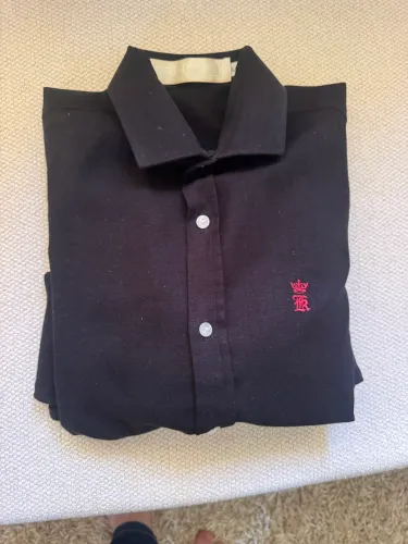 Camisa em linho Pretao