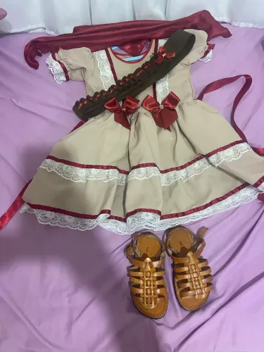Vestido junino Maria bonita