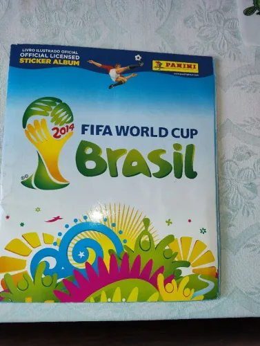 Álbun de Figurinhas Completo Copa de 2014.