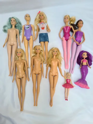 Kit de Bonecas Barbie, sereia