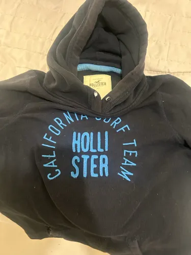 Moletom Hollister G azul marinho