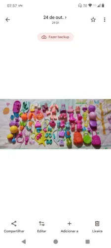 Kit acessórios da boneca polly