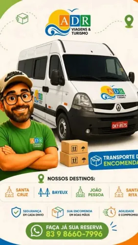 Van para viagem e eventos.