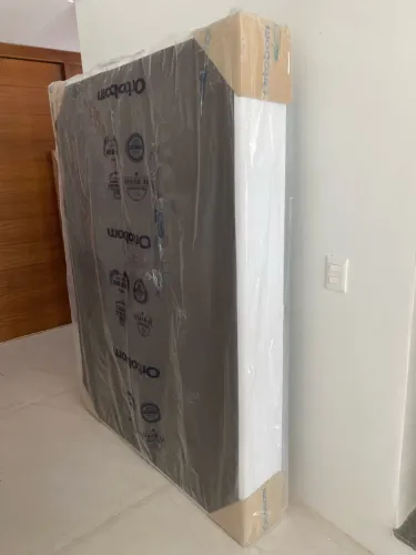 Base cama box casal ortobom
