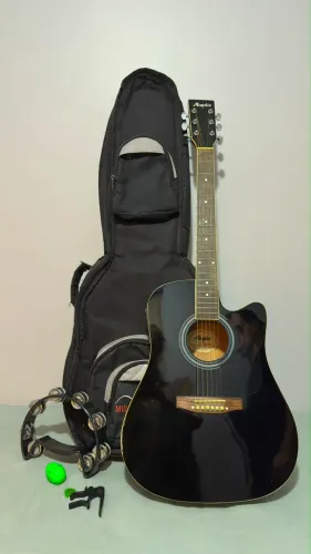 Kit Violão + capa + instrumentos