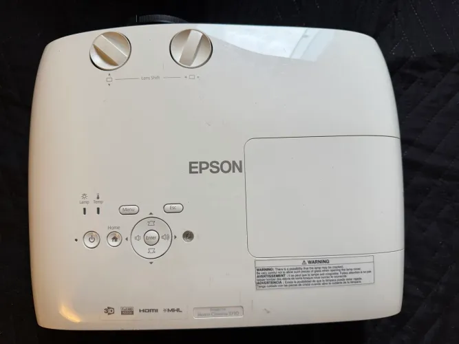 Projetor Epson home cinema 3710