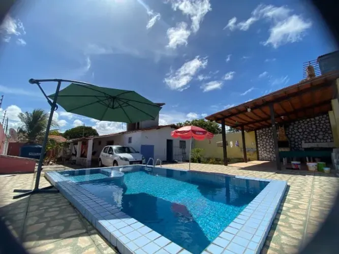 Alugo casa de praia para FDS em Muriú/rn | 2 quartos, 3 banheiros, piscina, energia solar 