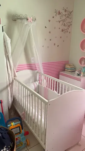 Berço com colchão
