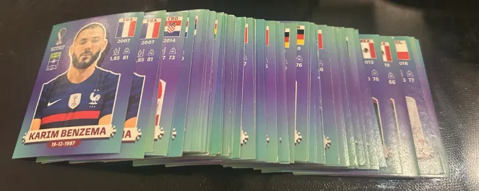 102 Figurinhas Copa 2022