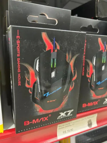 Mouse com fio USB Estilo Gamer para PC