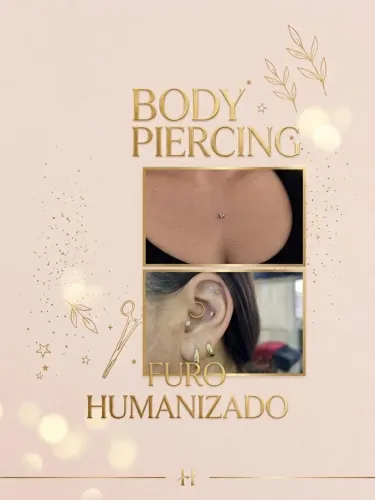Body Piercing e furo humanizado zero dor