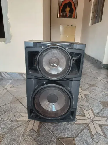 Par de caixa SONY