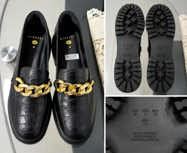 Mocassim feminino 