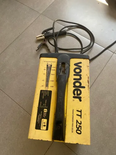 MÁQUINA SOLDADOR TRANSFORMADOR PARA SOLDA VONDER TT 2500