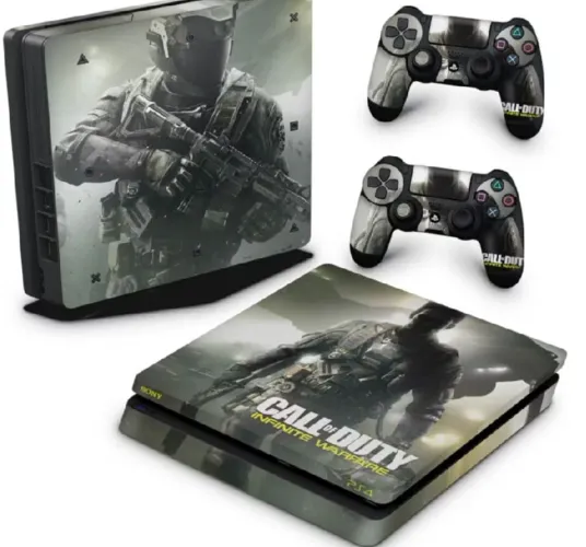 PS4 Slim DESBLOQUEADO, exemplar Call Of Duty. Mais de 800 jogos.