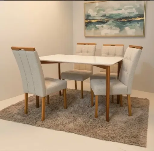 Conjunto de Jantar Belluno 4 Lugares