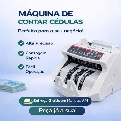 Máquina de contar dinheiro para seu Negócio 