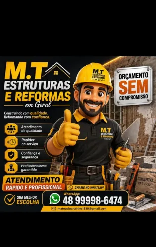 Construção e reformas em geral...