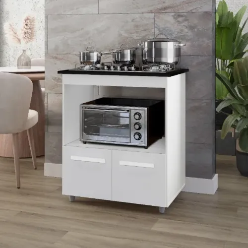 Balcão para Cooktop de 4 ou 5 Bocas Elisa