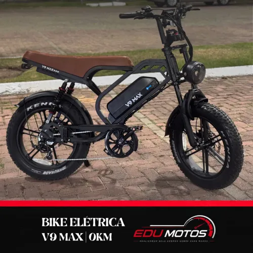 BIKE ELÉTRICA V9 MAX - NOVA E PRONTA PARA RODAR!