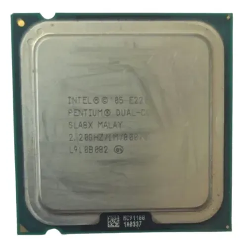 Processador Intel© Pentium® Dual-Core E2200 2,2 GHz LGA775 (funcionando plenamente)