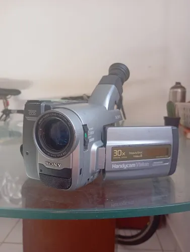 Camera Sony handycam vision, vhs, vídeo 8 de colecionador