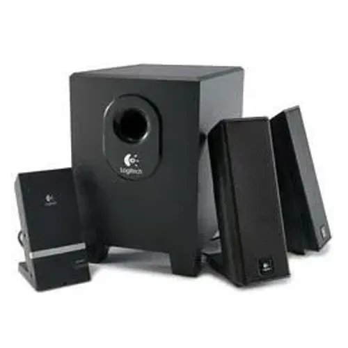 Caixa de som Logitech 2.1