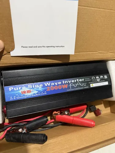 Inversor Off Grid 12v 110v 2000w Onda Senoidal Pura