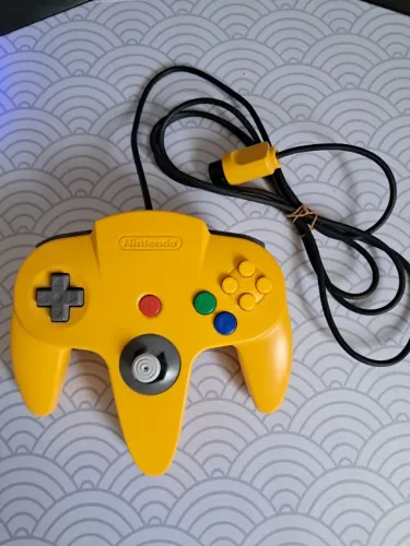 Controle N64 Original - Amarelo