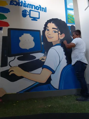 Desenhos em aerofia