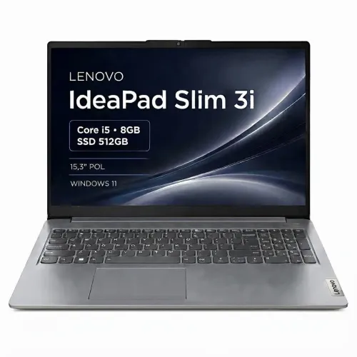 Vendo Lenovo ideapad Slim 3i Intel Core i5 8Gb 512Gb SSD 15.3" Windows 11 Home Cinza.