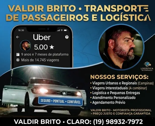 Motorista Profissional 5.0 ? | Campinas e Região