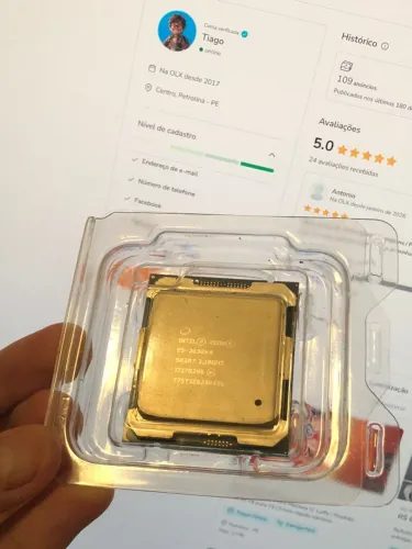 Intel Xeon e5-2630v4 / 2.20ghz 10 núcleos / Novo Excelente / Envio Rápido