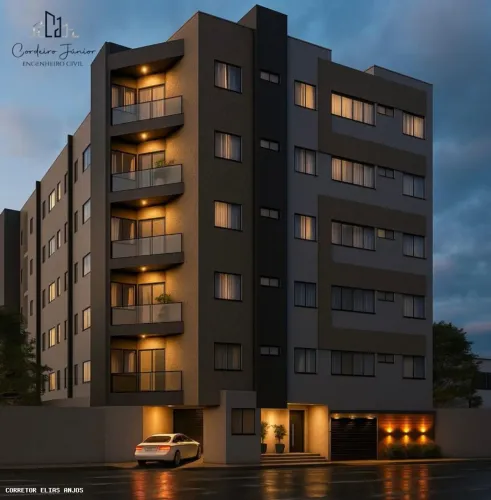 Apartamento para Venda em Guanambi, Brindes, 2 dormitórios, 1 suíte, 2 banheiros, 1 vaga