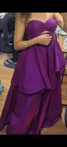 Vestido de festa Fucsia