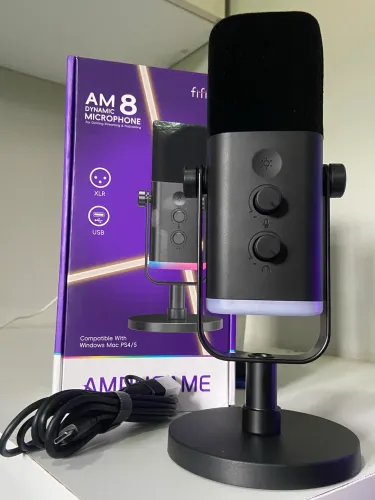 Microfone Fifine Ampligame Am8