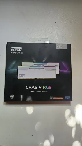 MEMÓRIA RAM 32GB (2x16GB) DDR5 7200MHz CL34 KLEVV
