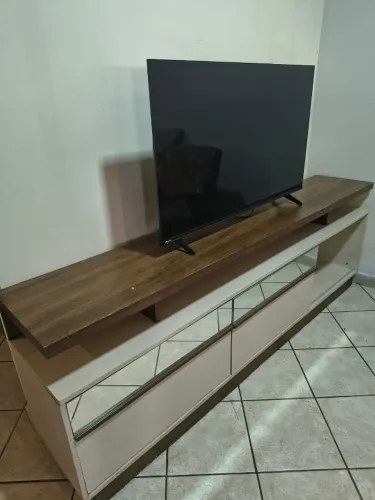 Rack de sala 10 x de R$ 12,00 no cartão de crédito