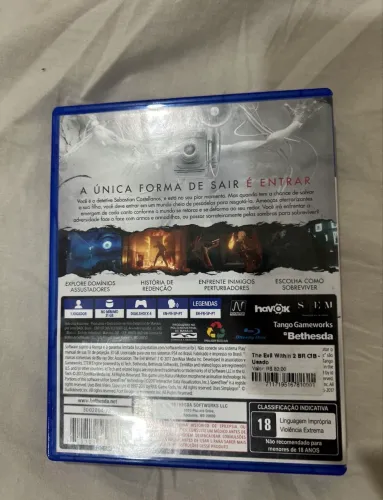 jogo the evil within 2 ps4