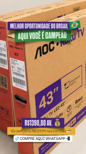 SMART TV 43 POLEGADAS