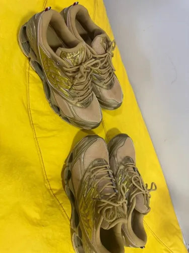 Tênis Mizuno Wave Prophecy Ls Shinzo 43 Dourado
