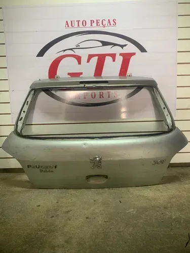 Tampa Traseira Peugeot 307 Hatch 2008 2012 Prateado