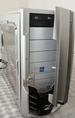 GABINETE CLONE X-GAME (PRATA E PRETO) 