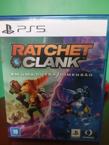 Ratchet e Clank Em outra dimensão Playstation 5 mídia física usado