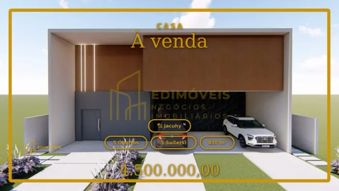 Seu Novo Lar: Mansão em Fase Final no Alphaville Jacuhy, Serra  ES