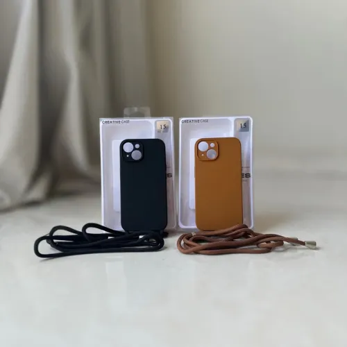 Case Silicone Com Alça | IPhone 15
