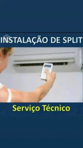 Instalação ar-condicionado, manutenção em geral.