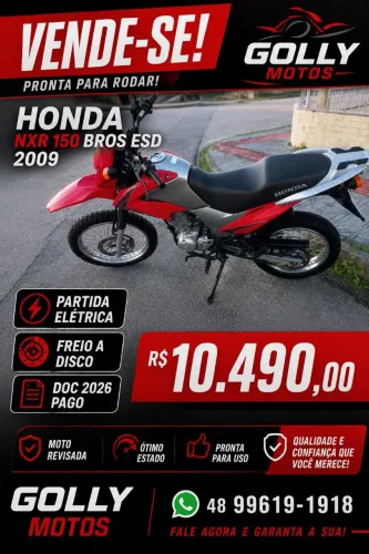 Honda nxr 150 bros esd 2009